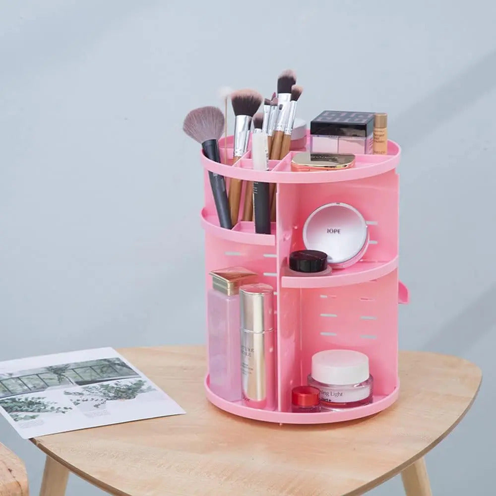 Cosmetiquero Organizador De Maquillaje Ajustable Giratorio - vista 2