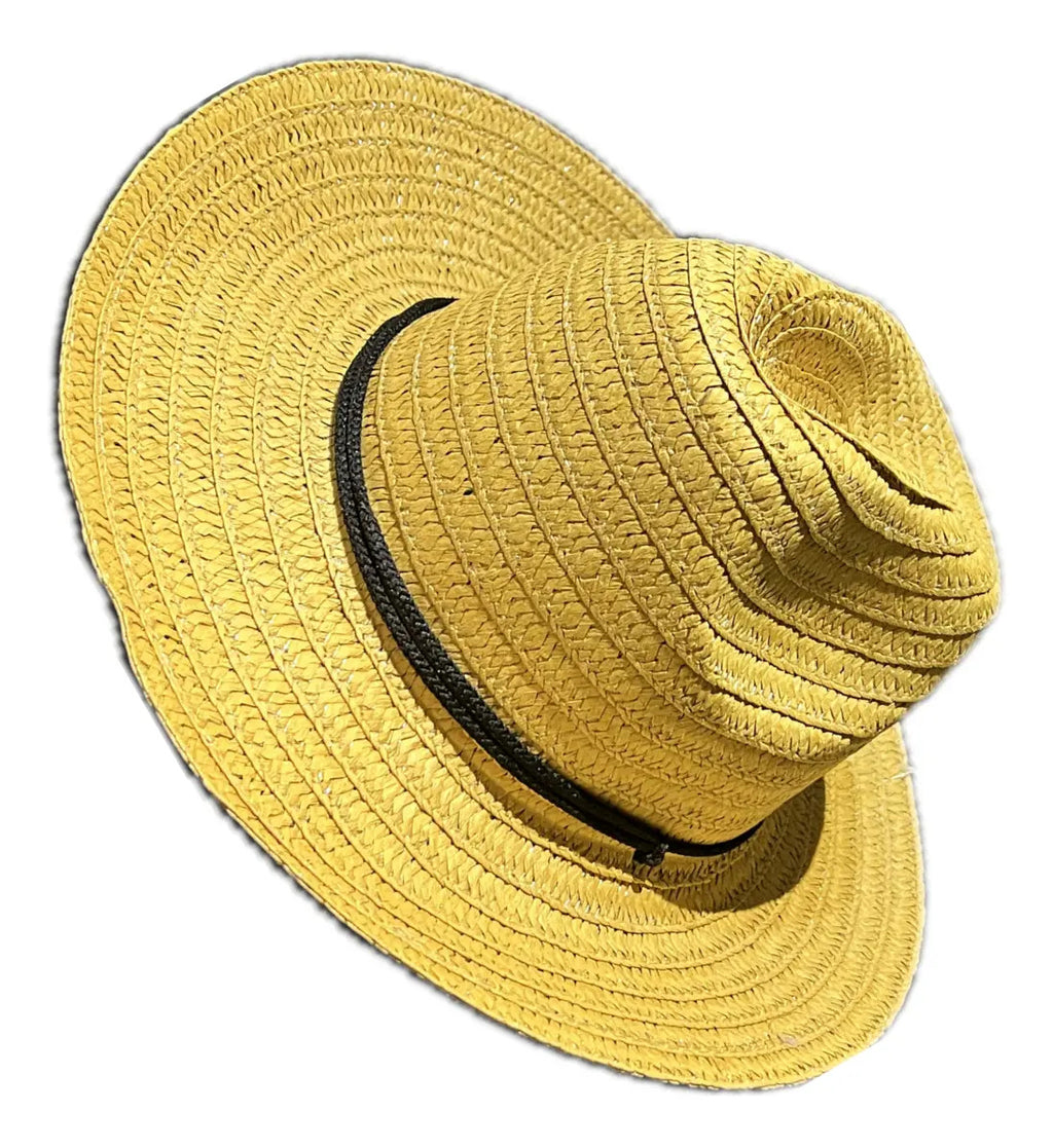 Sombrero De Verano Diseño Con Cordon Ideal Verano Campo Sol - vista 7