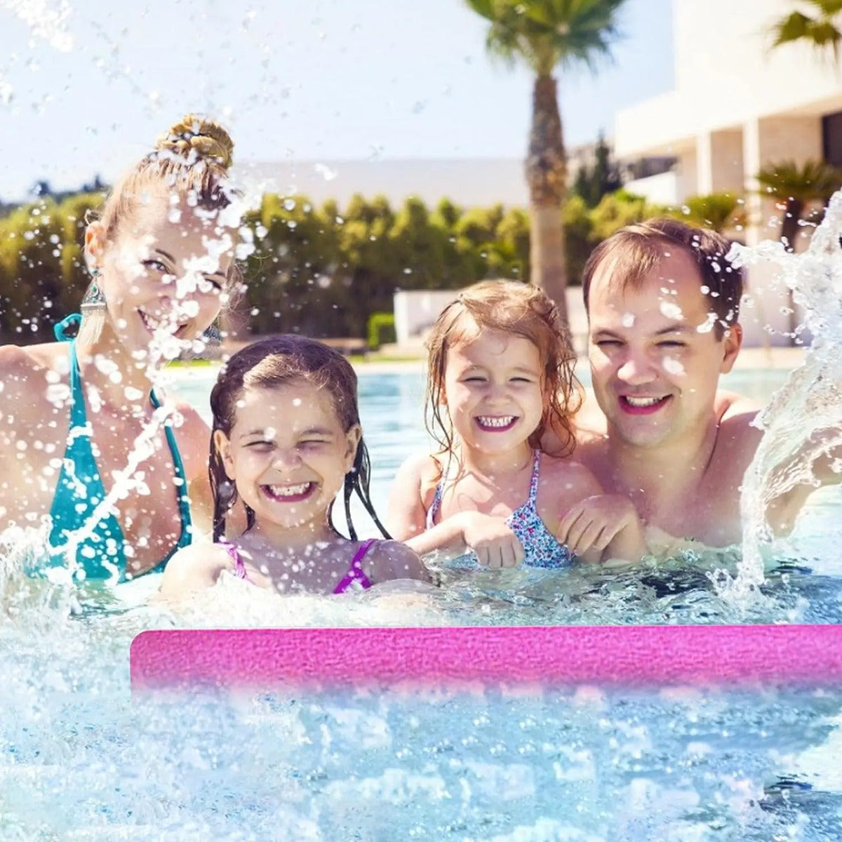 Fideos Flotadores De Espuma Tubo Ideal Para Piscina Colores - vista 12