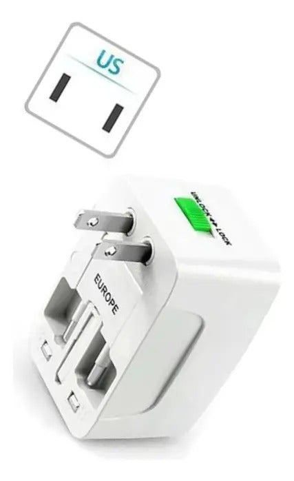 Adaptador Enchufe Electrico Universal Ideal Para Viajes - vista 3