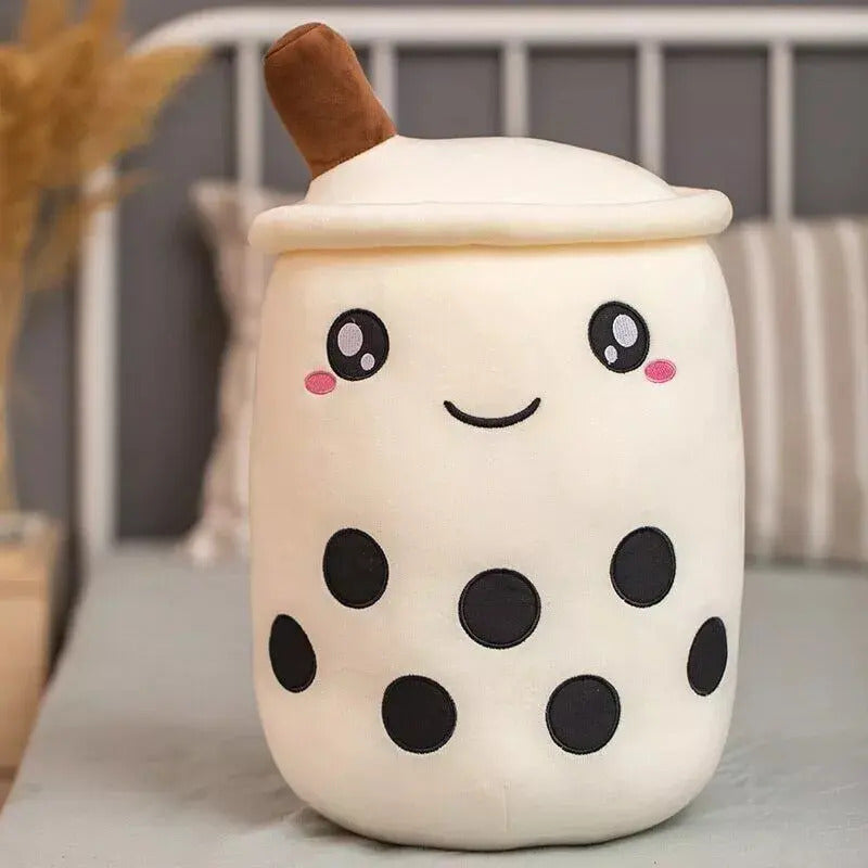 Peluche Cojin Taza Bubble Tea Suaves Tiernos Diseños Kawaii - vista 3