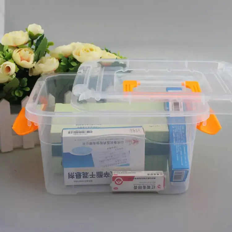 Caja Organizadora Con Tapa Y Asa Multiproposito 6 Litros - vista 5