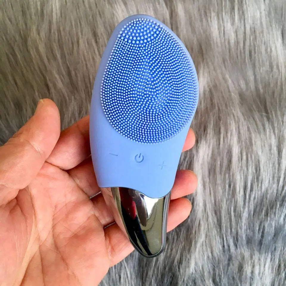 Limpiador Facial Cepillo Exfoliante Recargable Silicona - vista 2