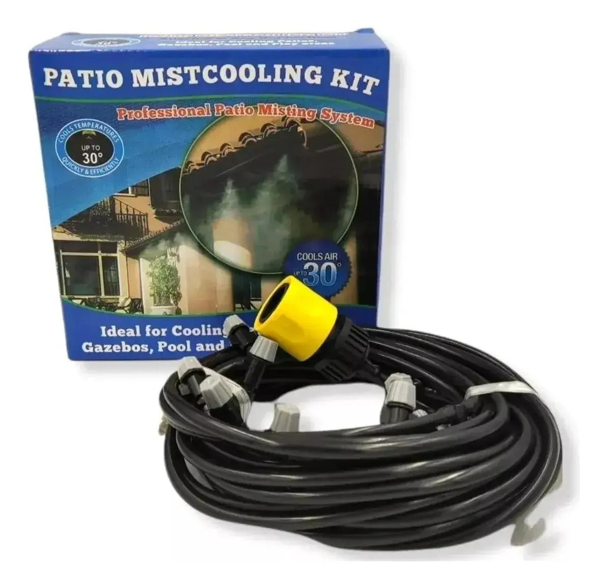 Kit Sistema De Nebulizacion Atomizador Riego Patio/hogar - vista 3