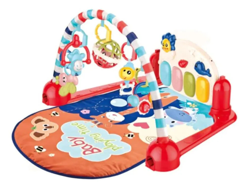 Juego Movil Alfombra Bebe Didactico Musical Pedales Fitness - vista 5