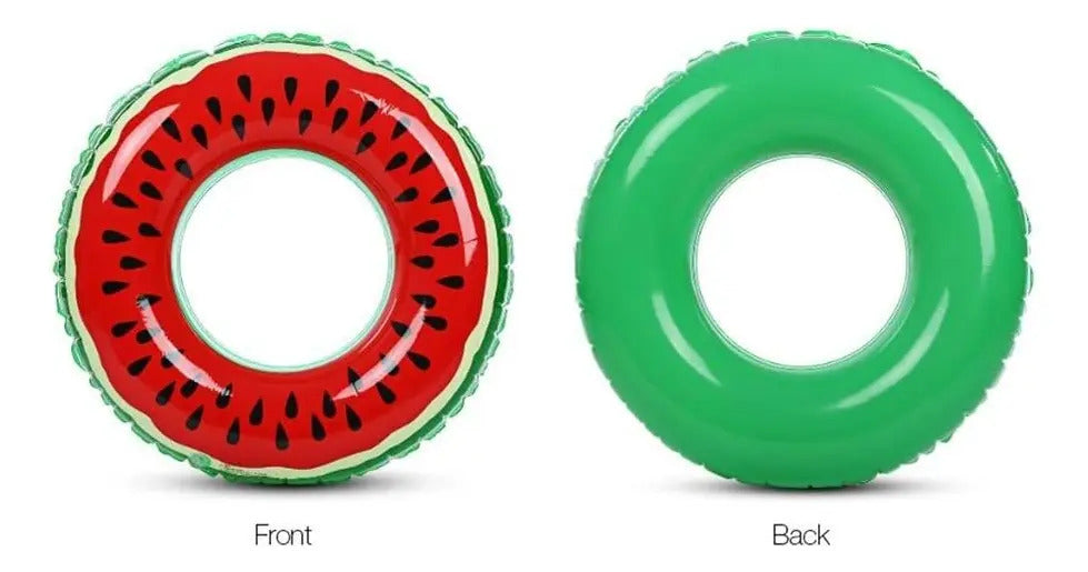 Flotador Salvavidas De Sandía 80cm Inflable Piscina Redondo - vista 4