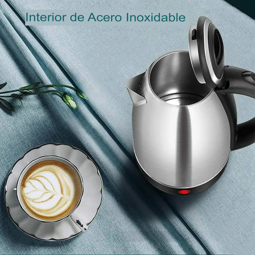 Hervidor De Agua Eléctrico De Acero Inoxidable 1500w - vista 5