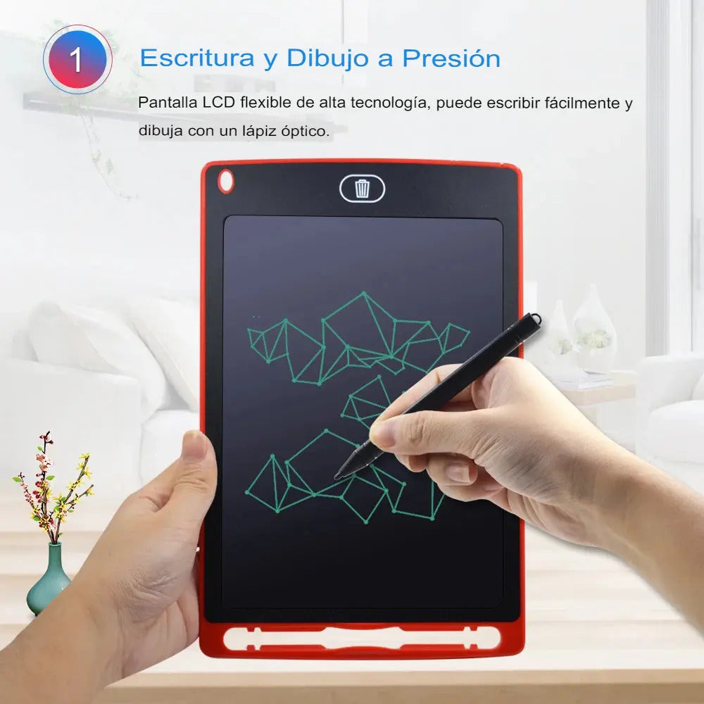 Magic Pad Pizarra Magica Para Dibujar 8.5 Pulgadas Con Lapiz - vista 7