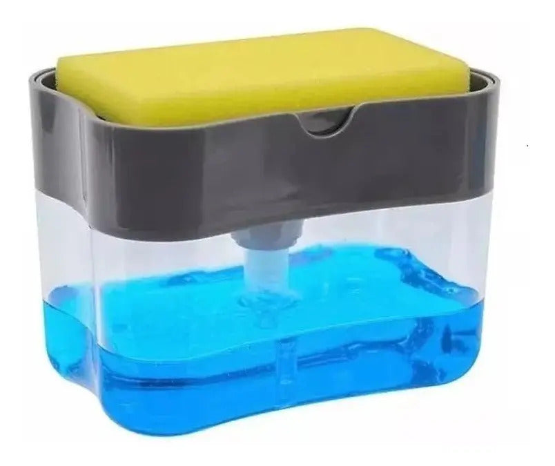 Dispensador de jabón líquido con esponja