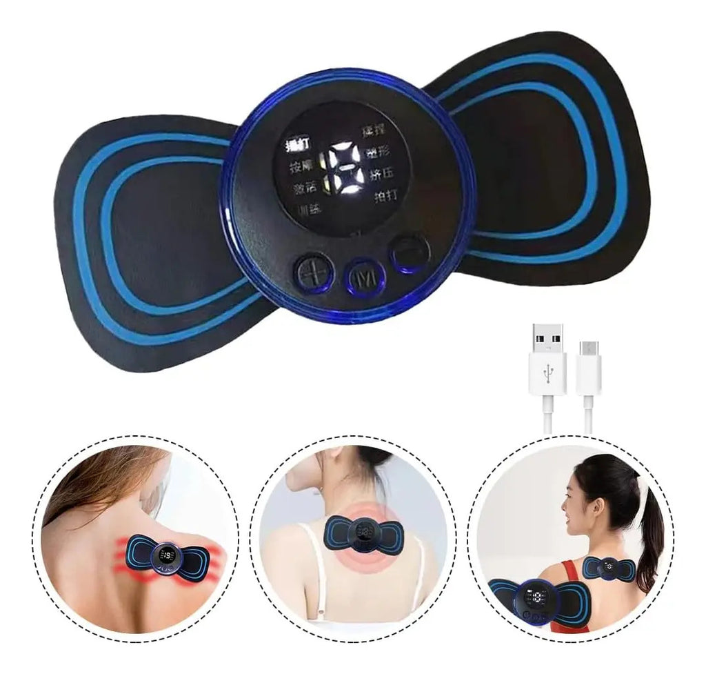 Masajeador Eléctrico De Cuello Espalda Cervical Pierna Usb - vista 4