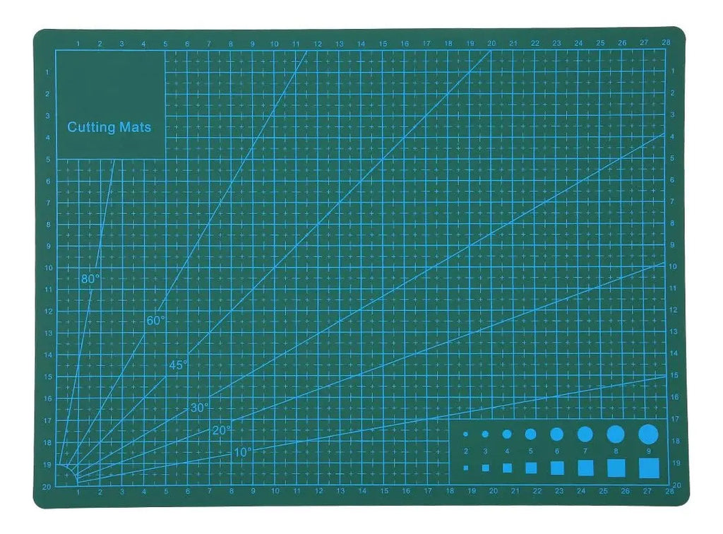 Tapete De Corte Mat Base Tabla Salvacorte  A3 30 X 45 Cm - vista 4