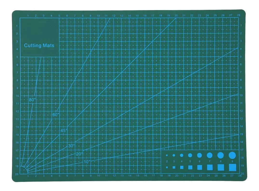 Tapete De Corte Mat Base Tabla Salvacorte  A3 30 X 45 Cm - vista 4