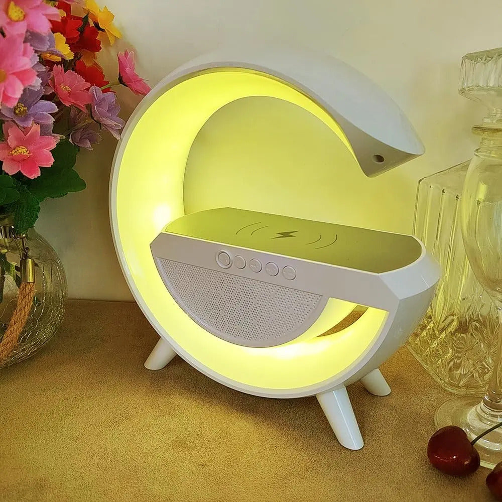 Parlante Portatil Bluetooth Luz Led Atmosfera Inteligente G - vista 3