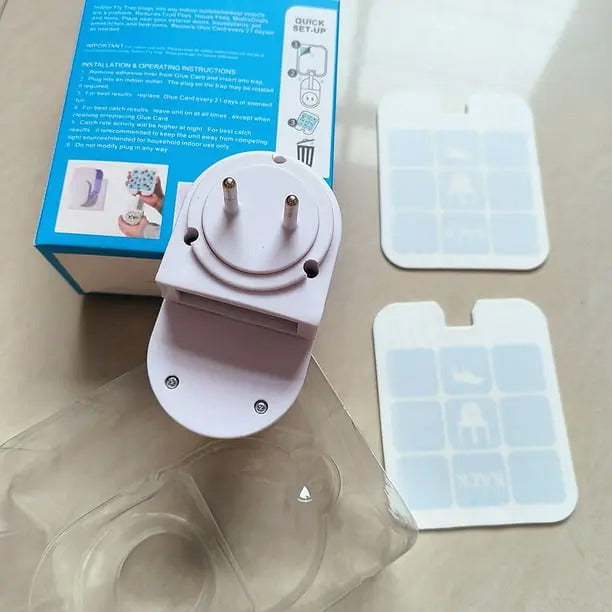 Mata Mosquitos Eléctrico Trampa Polillas Ultravioleta - vista 3