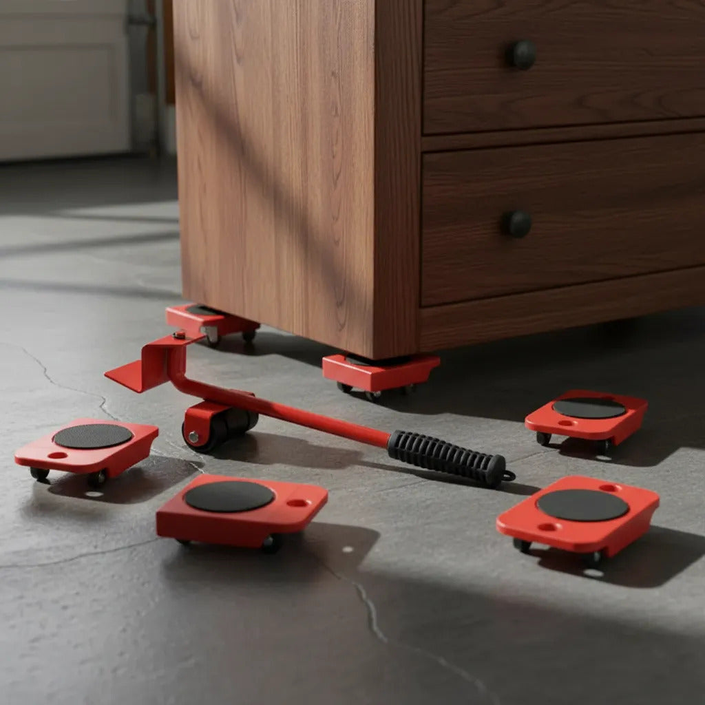 Ruedas Para Mover Muebles Electrodomesticos Pesados - vista 9